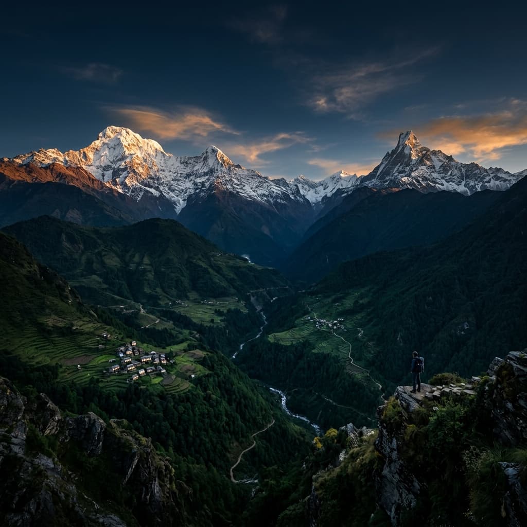 Majestic Himalayan Landscape